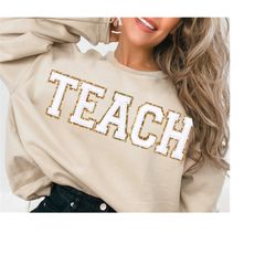 teacher sweatshirt, teacher shirts, back to school teacher gift ideas, back to school shirt teach sweatshirt