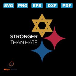 stronger than hate svg