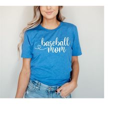 baseball mom shirt, baseball mothers day gift for mom, baseball mama tshirt plus size