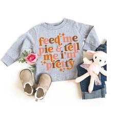 funny thanksgiving shirt girls, baby girl thanksgiving outfit, fall shirt, halloween sweatshirt for kids