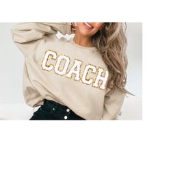 coach sweatshirt, coach shirt, gift for coach, back to school coach gift, custom coach sweater