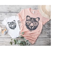 mama bear shirt | mama bear set, mama bear baby bear shirt, mothers day shirt, bear family shirts, new mom gift, baby sh