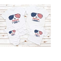 all american family shirt, all american shirt, all american mom shirt, proud family shirt, 4th of july family shirt