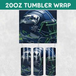 seattle seahawks football tumbler wrap, seahawks football tumbler wrap, football tumbler wrap, nfl tumbler wrap