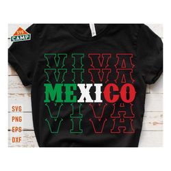 Viva Mexico svg, Independencia de Mexico, sombrero svg, mexican hat svg, mexican flag svg, latin svg, proud latin svg, m