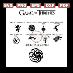 Free Png Game Of Thrones Logo Vector Png - Game Of Thrones Logo