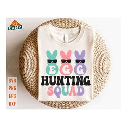 egg hunting squad svg, egg hunting crew svg, peeps svg, happy easter svg, easter bunny svg, bunny svg, rabbit svg, easte