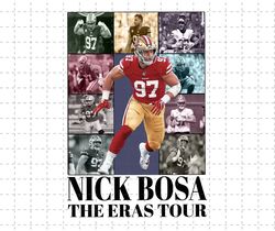 nick bosa the eras tour png, nfl png