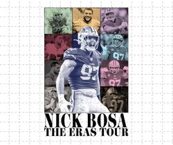 nick bosa the eras tour png, nfl png