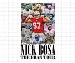 nick bosa the eras tour png, nfl png