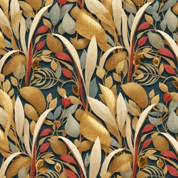 golden leaf wallpaper pattern pattern tileable repeating pattern