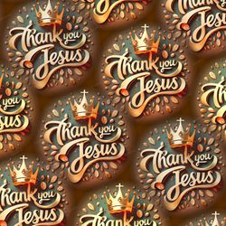 thank you jesus 22 pattern pattern tileable repeating pattern