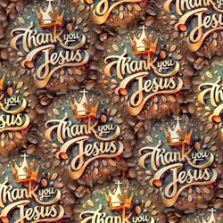 thank you jesus 23 pattern pattern tileable repeating pattern