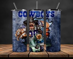 nfl tumbler png,cowboys football png, football tumbler wrap 09