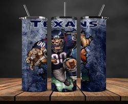 nfl tumbler png,texans football png , football tumbler wrap 13