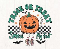 trick or treat png- sublimation digital download,halloween sublimation,halloween png,kids halloween png, retro halloween