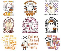 14 call me cute and give me candy png, trick or treat png, funny halloween shirt, funny halloween png, kids halloween pn