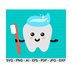 Tooth SVG, Layered Tooth SVG, Tooth Clipart, Teeth svg, Dentist SVG, Dental svg, Cut file for Cricut, Silhouette