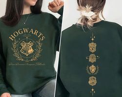 hogwarts house sweatshirt, hp inspired t-shirt, wizard house tee, wizard school, family vacation shirt, magic inspired