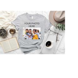 custom photo shirt, custom sweatshirt, custom picture t-shirt, birthday photo shirt, holiday gift, family picture tee, p