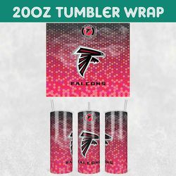 smoke atlanta falcons football tumbler wrap, smoke falcons tumbler wrap, football tumbler wrap, nfl tumbler wrap