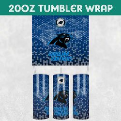 smoke carolina panthers football tumbler wrap, smoke panthers tumbler wrap, football tumbler wrap, nfl tumbler wrap