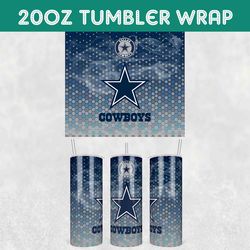 smoke dallas cowboys football tumbler wrap, smoke cowboys tumbler wrap, football tumbler wrap, nfl tumbler wrap