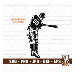 personalized baseball baseball player svg | baseball name | baseball svg | baseball team |  baseball player png | baseba