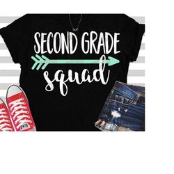 second grade squad svg, teacher, svg, 2nd grade svg, 2nd grade, shirt, 2nd  grade, svgs, school svg, shorts and lemons,