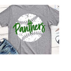 panthers svg, baseball svg, panthers baseball, panthers shirt, dxf, svg, distressed, digital download, shorts and lemons