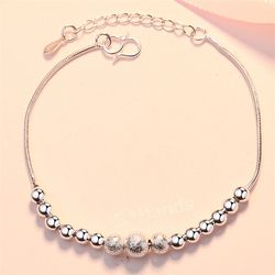 rinhoo - double-layer silver color bracelet for women, elegant, butterfly, dolphin, party jewelry