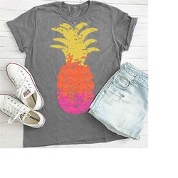 ombre svg, pineapple svg, svg, grunge svg, so excited to introduce ombre at shorts and lemons, digital download, distres