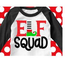 elf squad svg, elf svg, santa svg, elves, christmas svg, svg, dxf, eps, cute christmas svg, santa hat svg, elf shirt, el