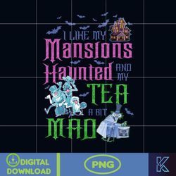 haunted mansion png, mickey minnie haunted mansion png, mickeys not so scary, spooky halloween, halloween png (11)