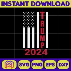 trump 2024 svg, trump svg, donald trump svg, trump flag svg, trump 2024 clipart, usa flag svg, mean tweets svg, trump cr