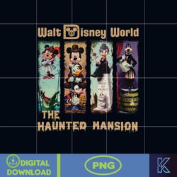 haunted mansion png, mickey minnie haunted mansion png, mickeys not so scary, spooky halloween, halloween png (23)