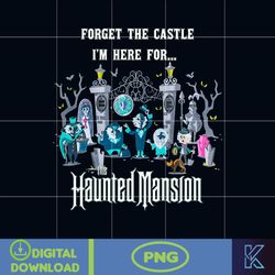 haunted mansion png, mickey minnie haunted mansion png, mickeys not so scary, spooky halloween, halloween png (27)