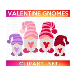 valentine gnomes clipart , gnomes png, cute gnomes png, valentine png, gnome graphics, valentine gnome designs, sublimat