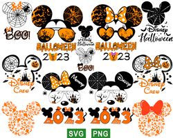 mouse halloween svg png pack design