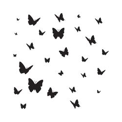 butterflies svg, png, jpg files. butterflies silhouette. butterflies bundle. butterflies set. digital download.