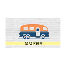 camper 2 layers 2 toned colors svg png eps dxf pdf/camping svg/camper clip art/rv svg/5th wheel svg/glamping svg/outdoor