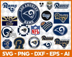 los angeles rams svg , football team svg, cricut, digital download ,team nfl svg 19