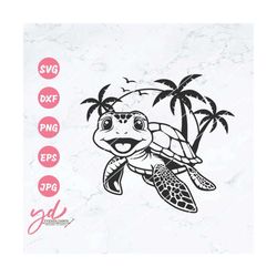 adorable turtle svg png | cute turtle svg | summer svg | turtle svg | kids toddler baby shirt | cute svg | island svg |