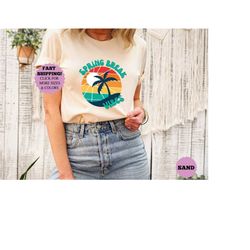 vintage spring break 2023 shirt, retro daisy spring break squad matching, disney spring trip, spring break vibes tee, di