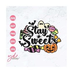 stay sweet svg png | trick or treat svg | halloween design svg | fall svg | halloween treats svg | halloween candies svg