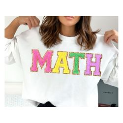 Math Teacher Shirts, Math Teacher Sweatshirt, Math Teacher Back to School Gift Math Teacher Shirt Funny, Back to School