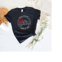 valentines truck with heart, truck with heart, valentines day shirt, couple matching shirt, gift for wife, mothers day s
