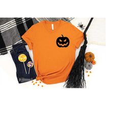 pocket size shirt, halloween shirts, halloween party, halloween t-shirt, halloween t shirt, pumpkin shirt, orange shirt,