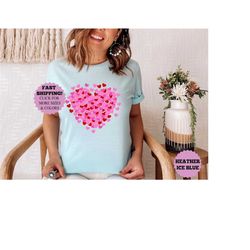 Cute Heart T-Shirt, Gift For Valentine's Day, Birthday Shirt For Wife, Sweet Shirt For Couple, Happy Valentine's Day Shi