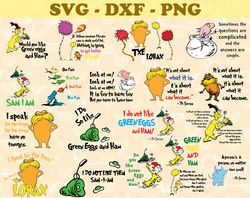 the lorax svg, the lorax bundle svg, png, dxf, pdf, jpg,...